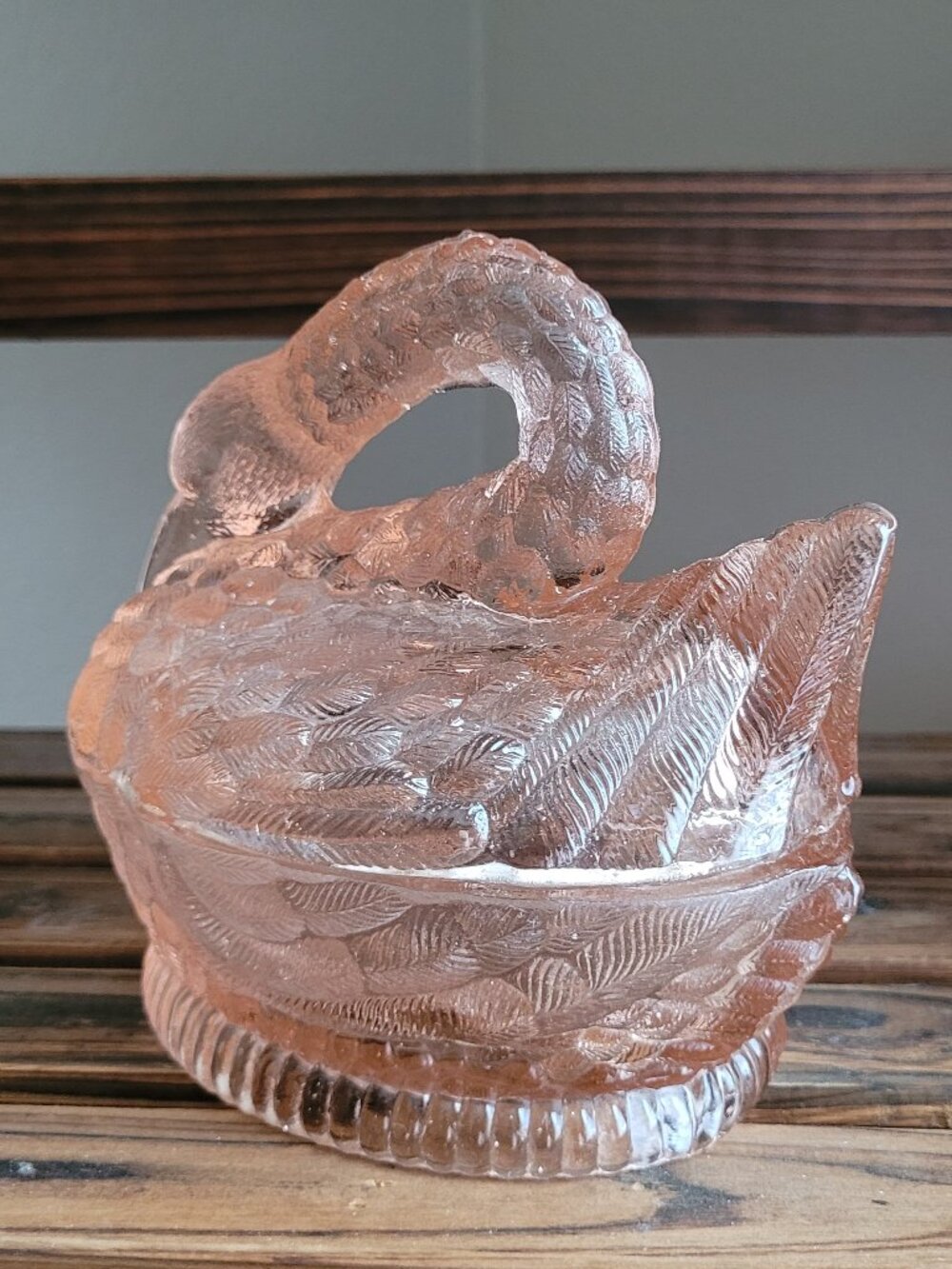 Vintage Swan Covered Dish - Picture 3 of 6